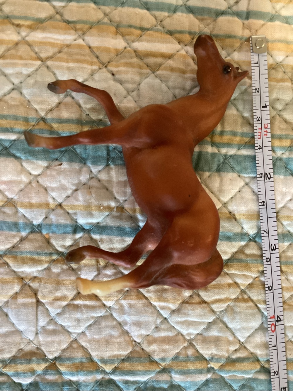 Vintage Plastic breyer horse figuring Lot - Brown, Tan, White - Picture 11 of 11